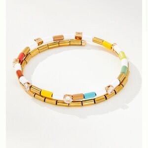 anthropologie beaded bracelet